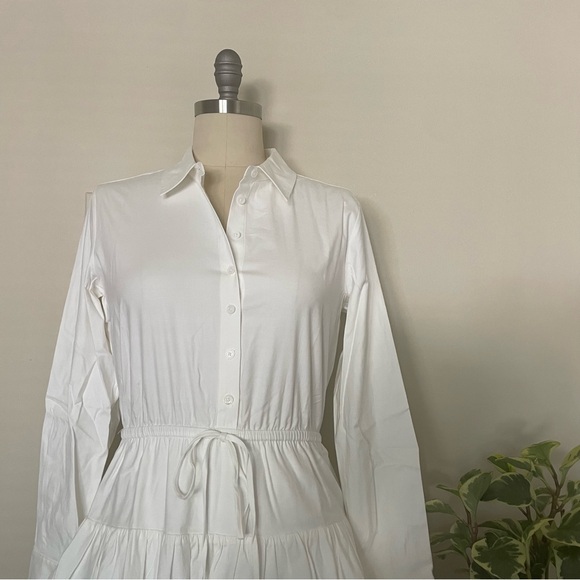 Reformation Moira Dress in white size 8 - Picture 7 of 11